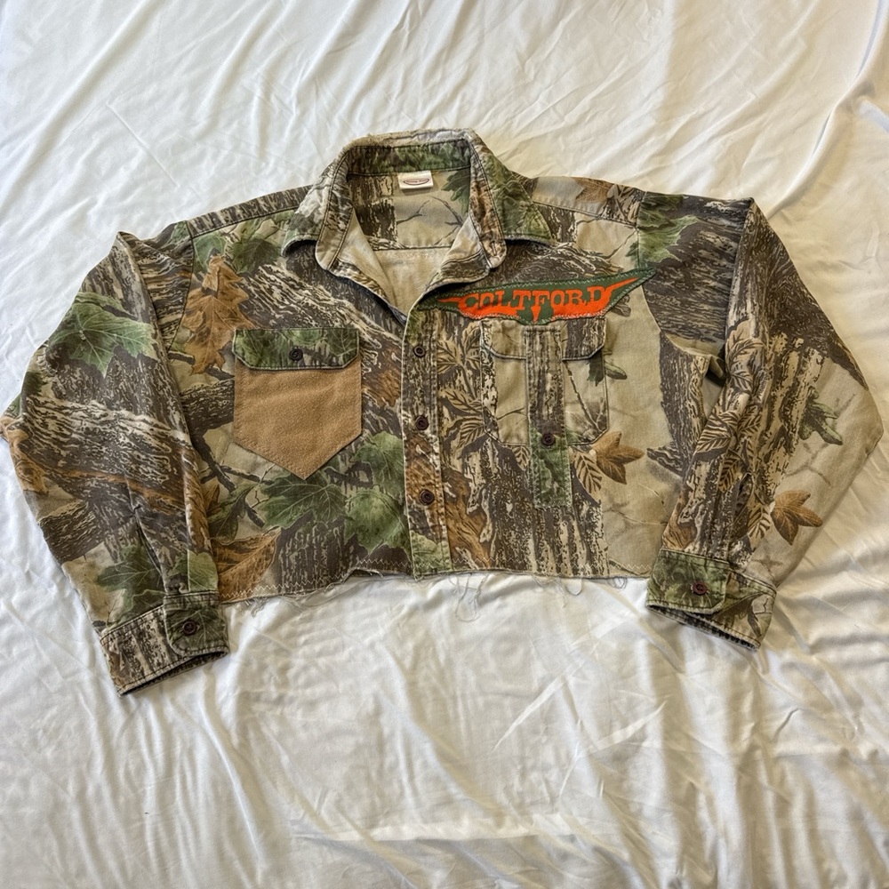 Spenny Lane Custom Made Colt Ford Camouflage Cropped Jacket